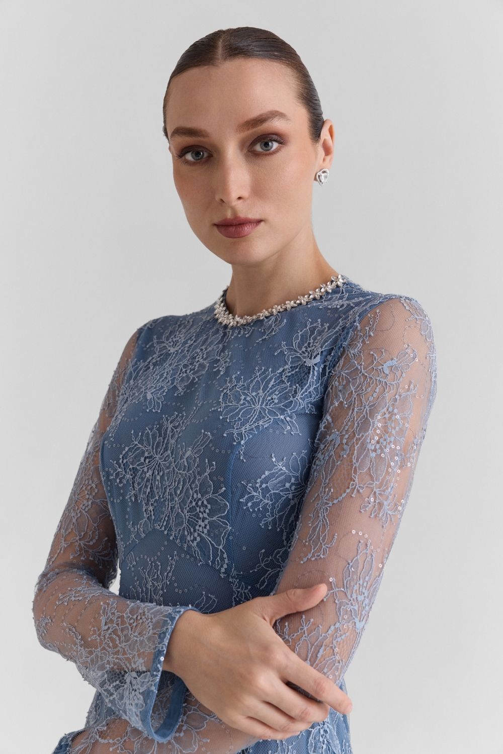 Halo Lace Maxi Dress