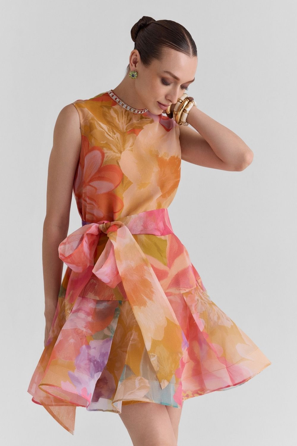 Serena Organza Mini Dress