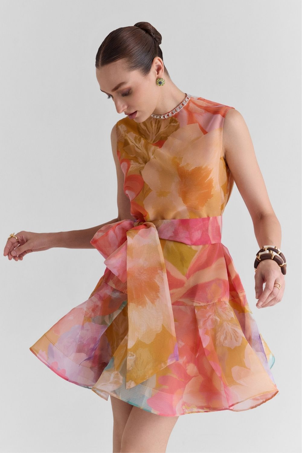 Serena Organza Mini Dress