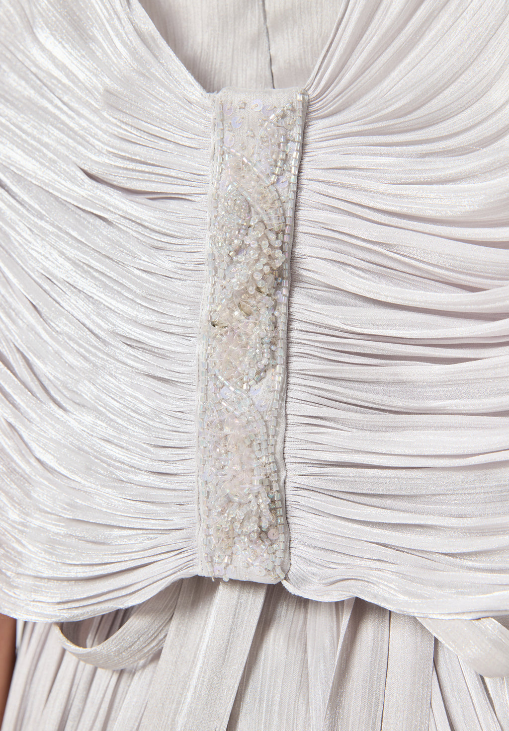 Beautiful Off shoulder Silk Dress With Ruched details On The Body