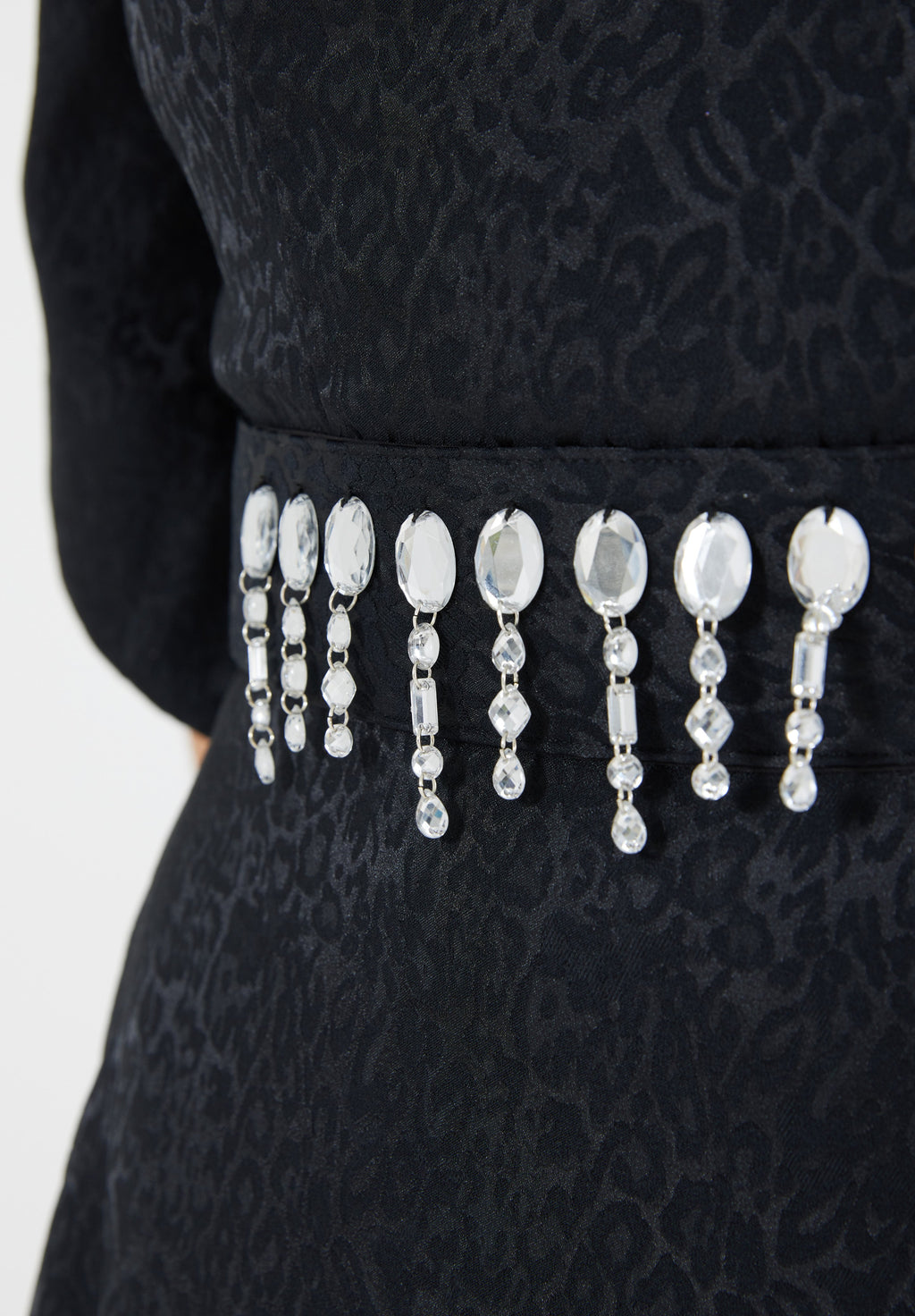 Stunning Fit And Flare Long Embroidered Dress With Off Shoulder Neckline And Half Sleeves