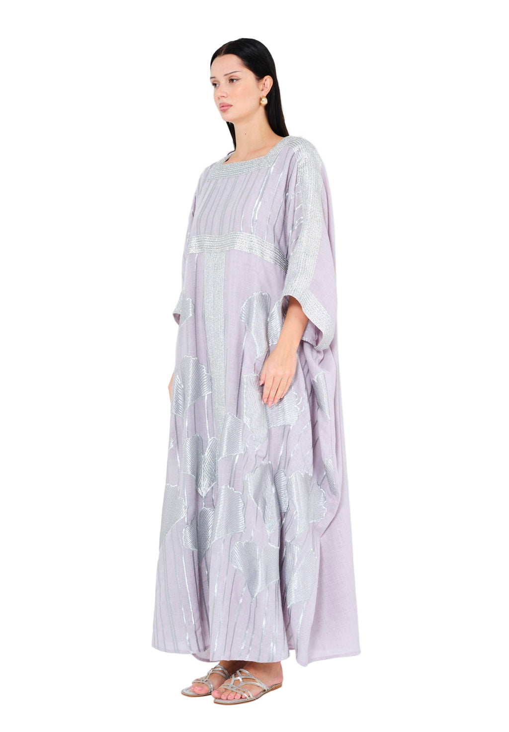 Celestia Luxe Embroidered Jalabiya