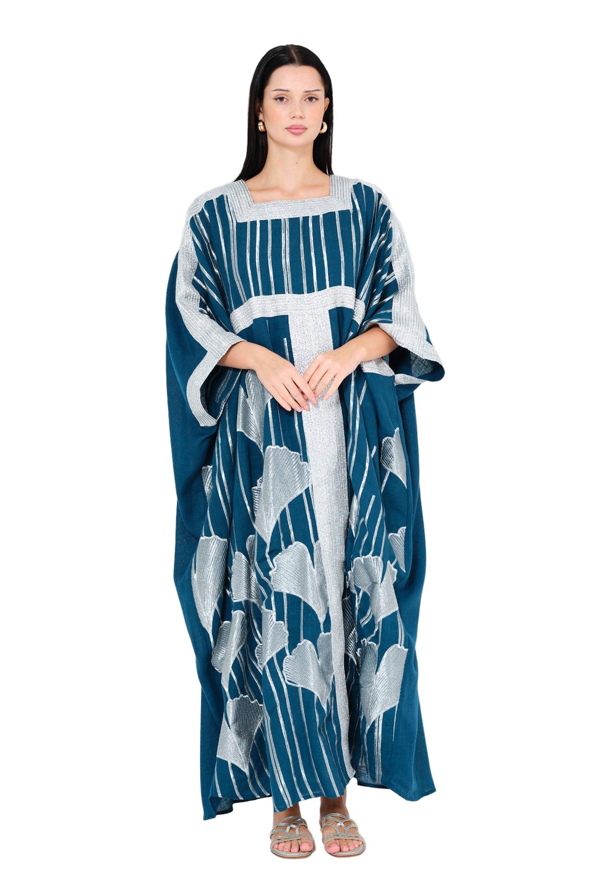 Celestia Luxe Embroidered Jalabiya