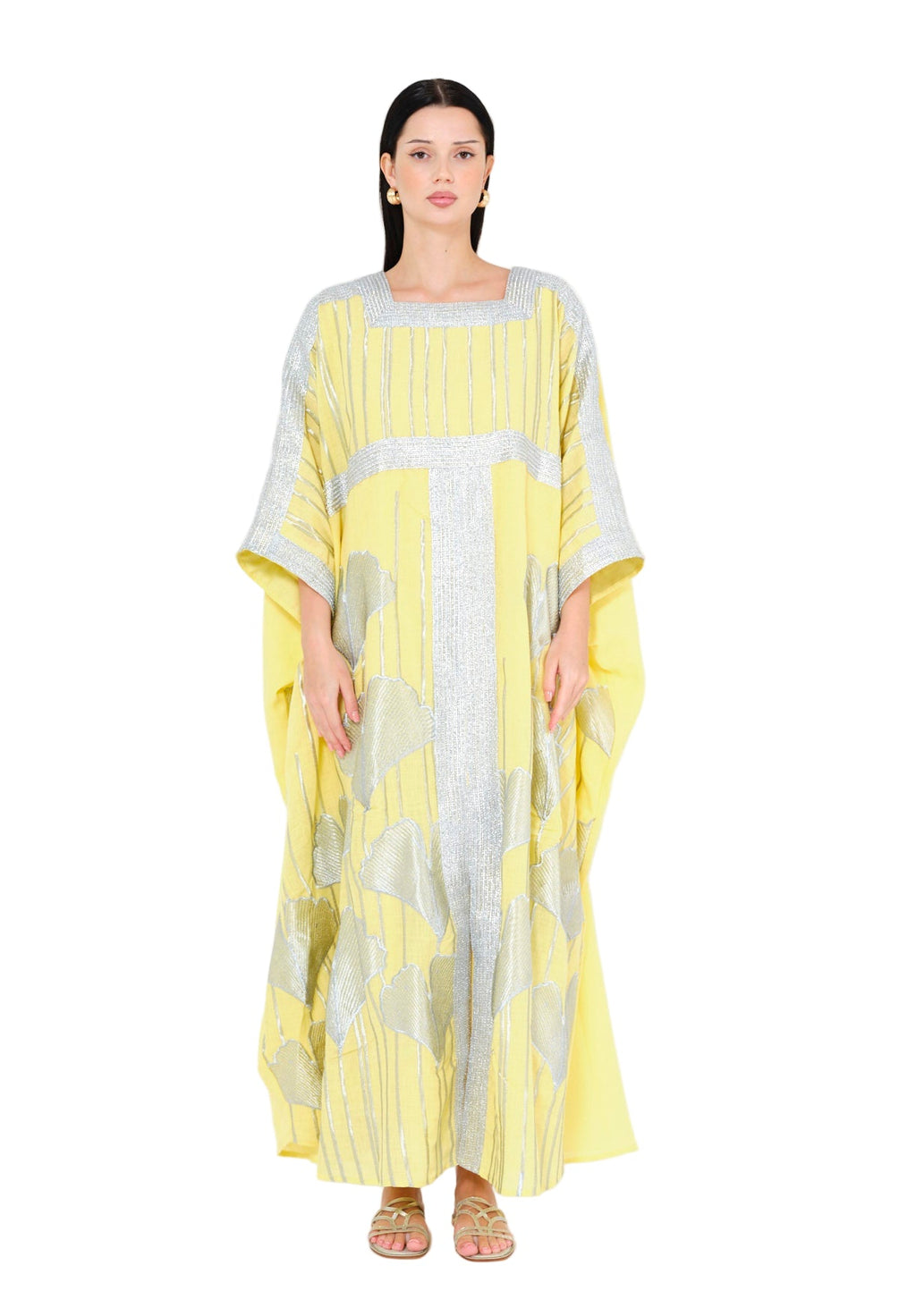 Celestia Luxe Embroidered Jalabiya