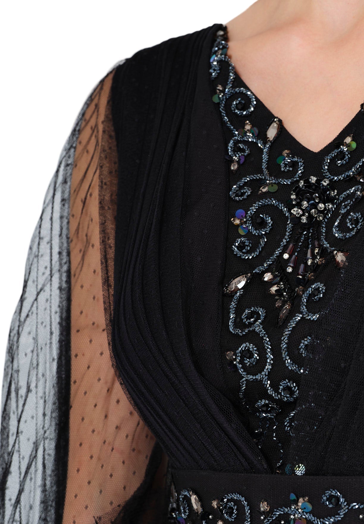 Regal Glamour Maxi Dress