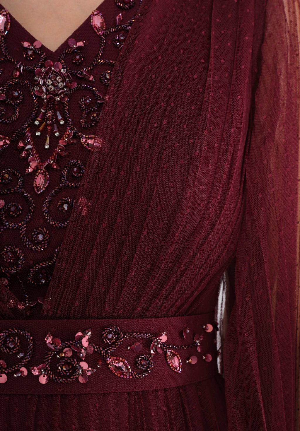 Regal Glamour Maxi Dress