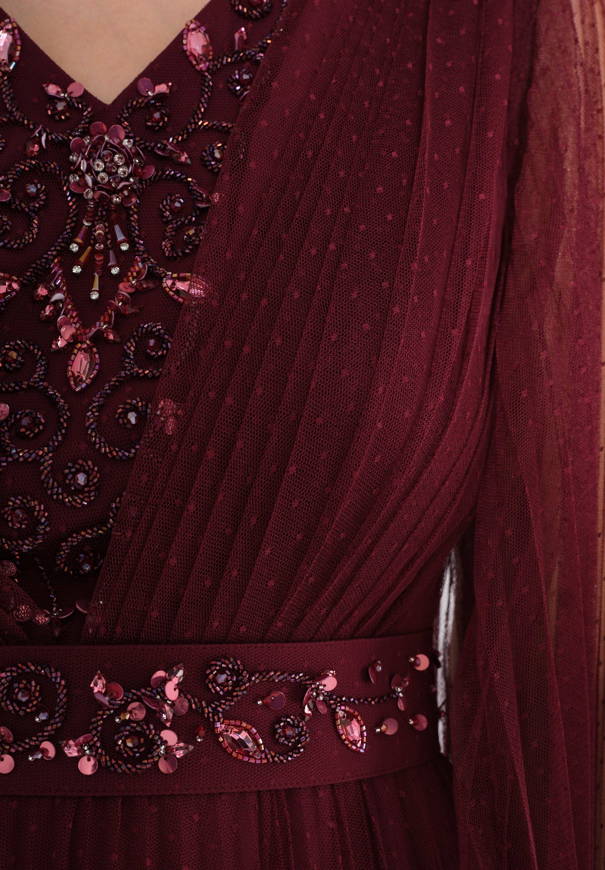 Regal Glamour Maxi Dress