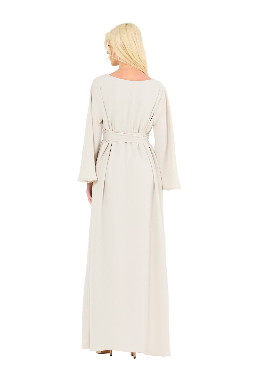 Glimmering Stone & Beads Embellished Gown