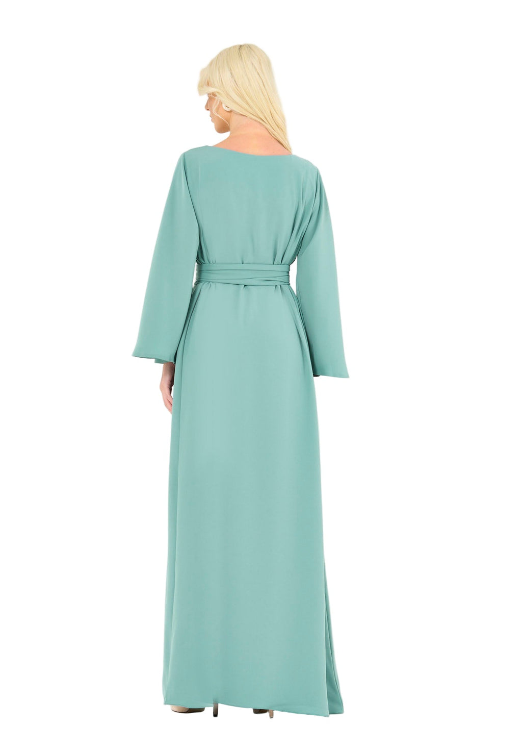 Glimmering Stone & Beads Embellished Gown