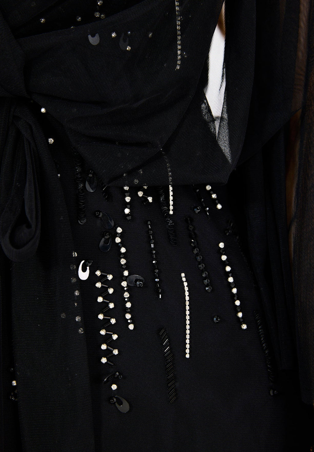 Starlit Grace Tulle Maxi Dress