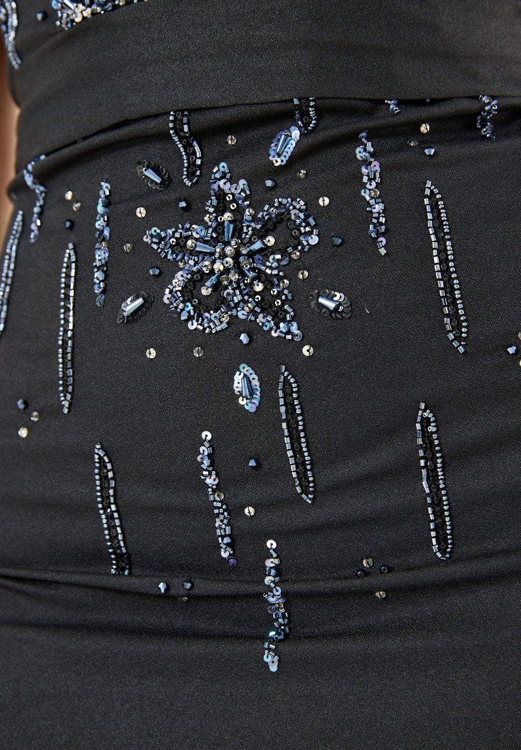 Radiant Poise Off-Shoulder Gown