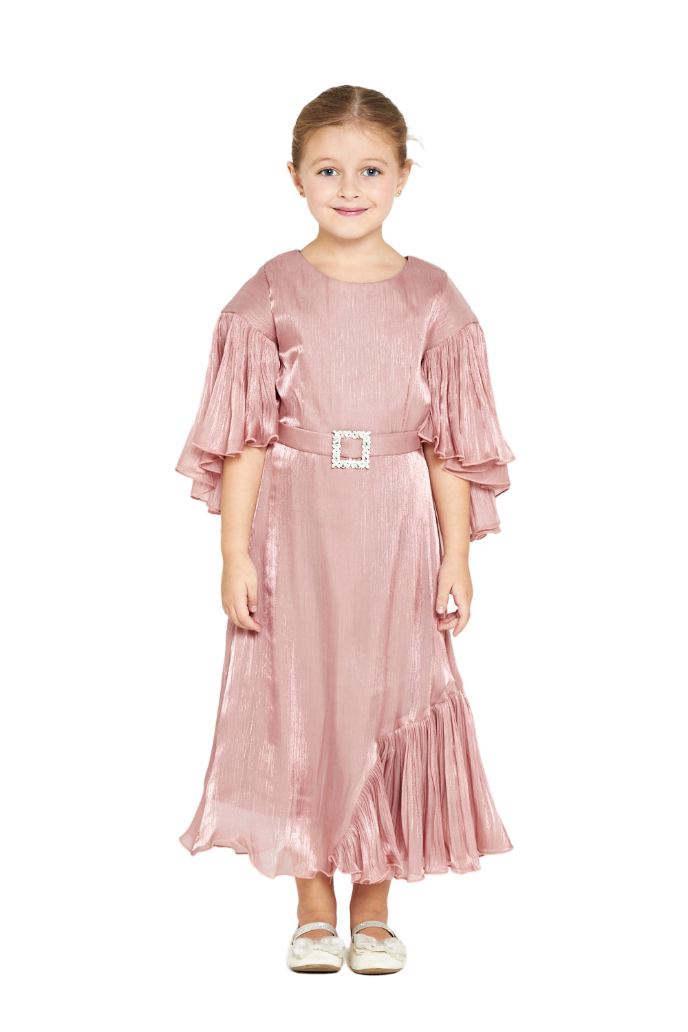 Radiant Flounce Gown in Organza