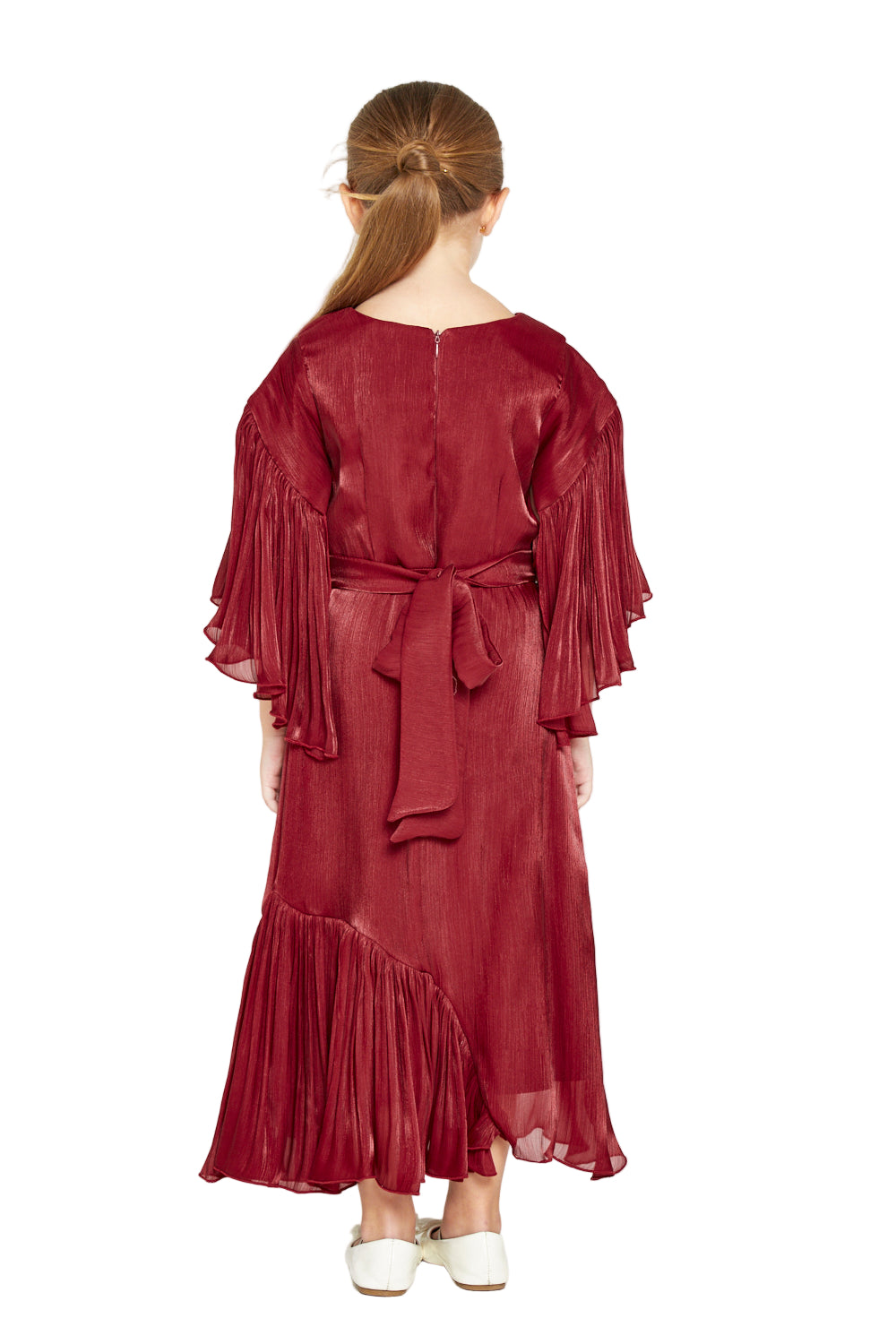 Radiant Flounce Gown in Organza