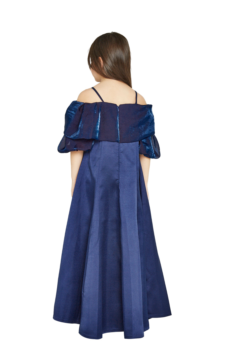 Off Shoulder Puff Sleeve Gown