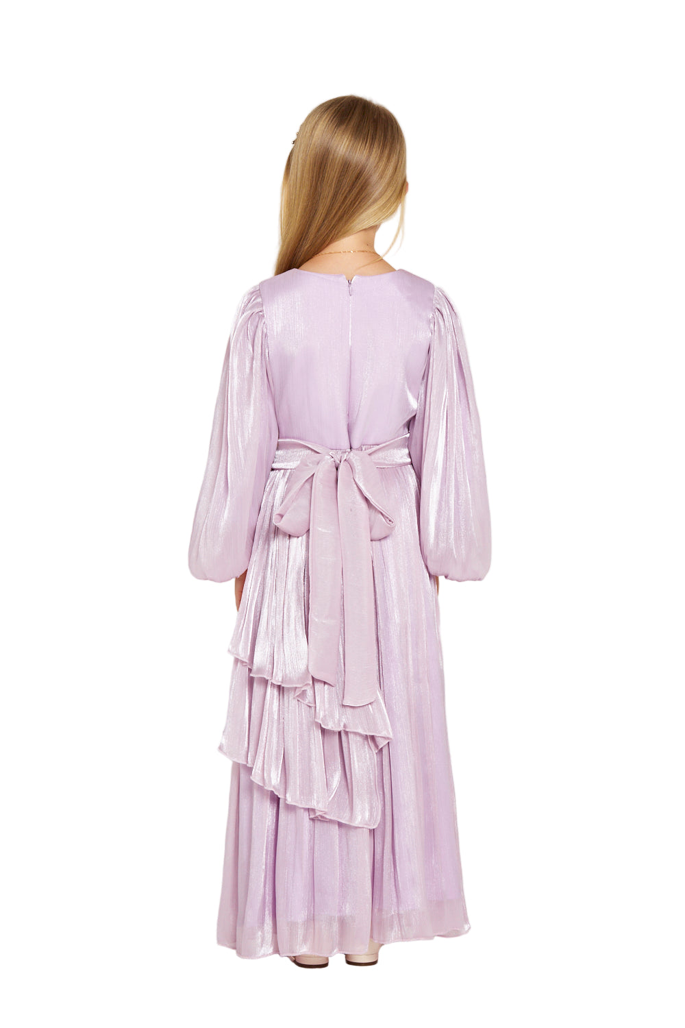 Elegant Pleated Organza Dream Dress