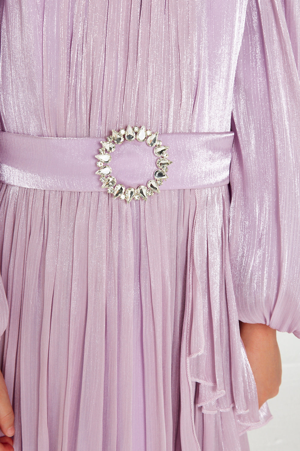 Elegant Pleated Organza Dream Dress