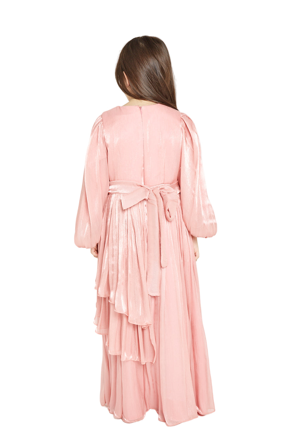 Elegant Pleated Organza Dream Dress