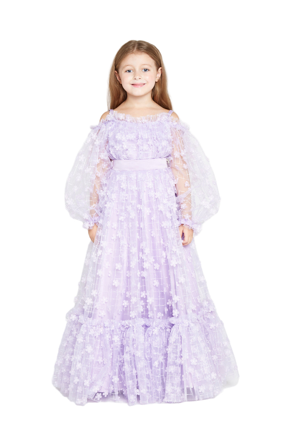 Floral Tulle Fairy Blossom Gown