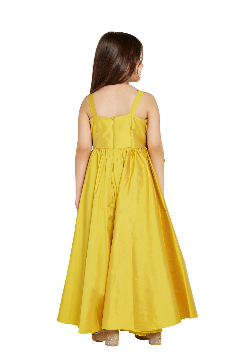 Sculpted A-line Statement Gown