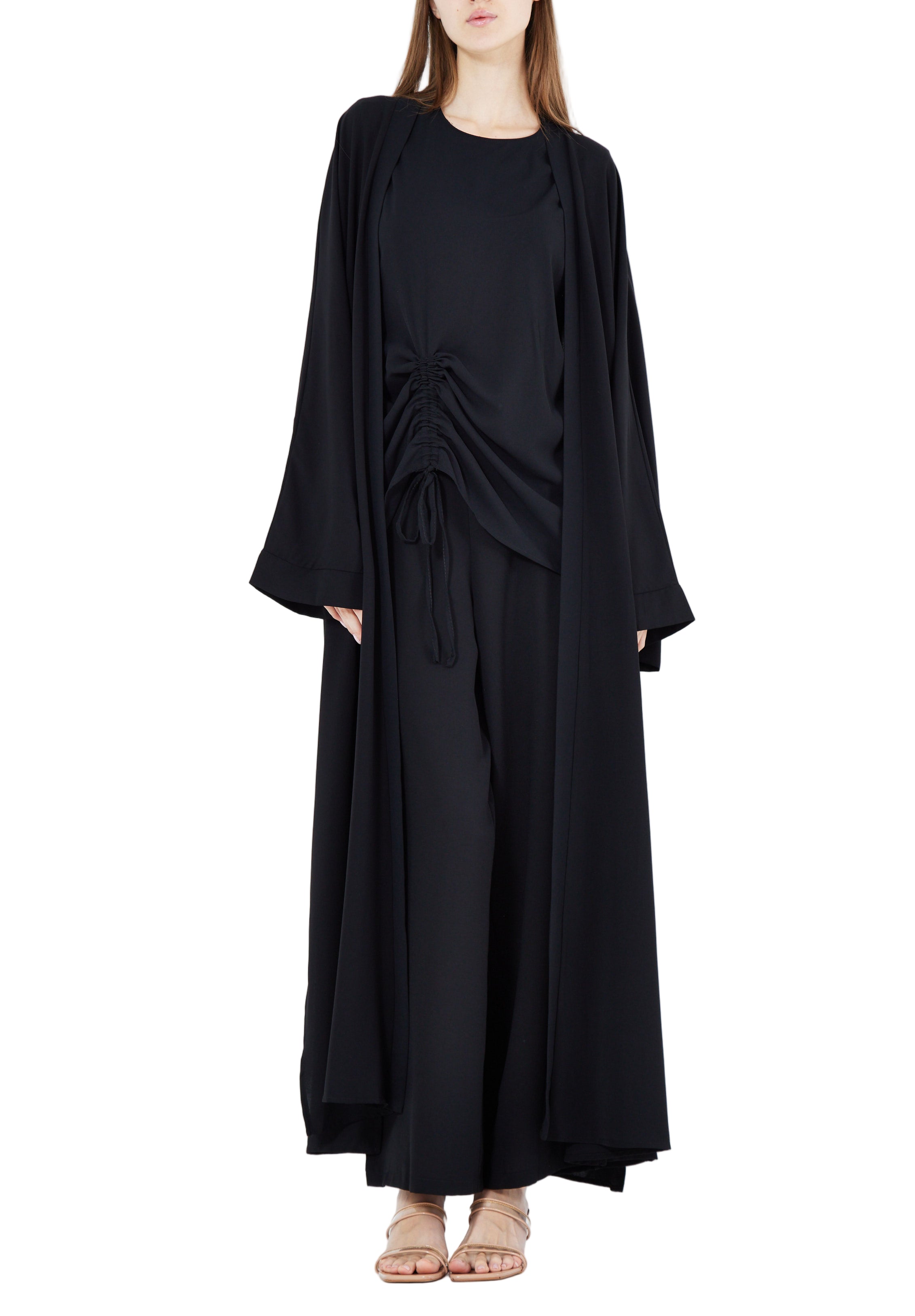 Stylish Loose fitted Jalabiya With Flared Pant