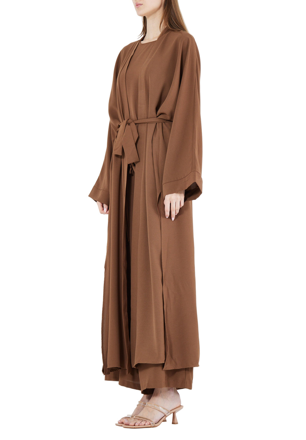 Stylish Loose fitted Jalabiya With Flared Pant