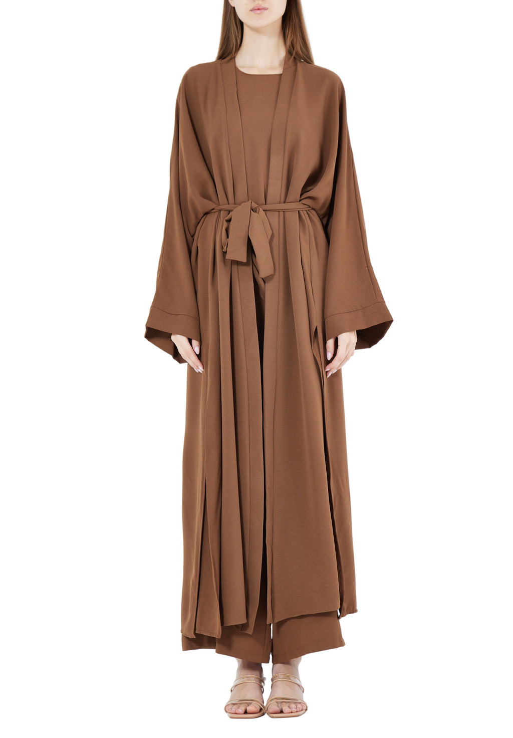 Stylish Loose fitted Jalabiya With Flared Pant