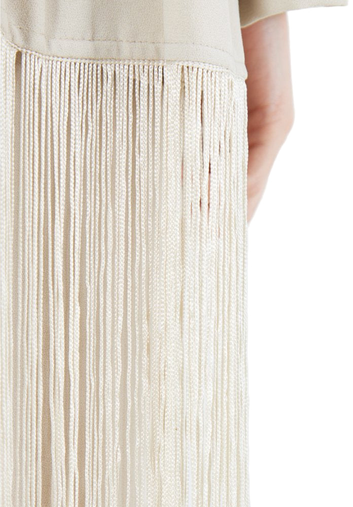 Beautiful Draped Chiffon Top With Fit And Flare Pant