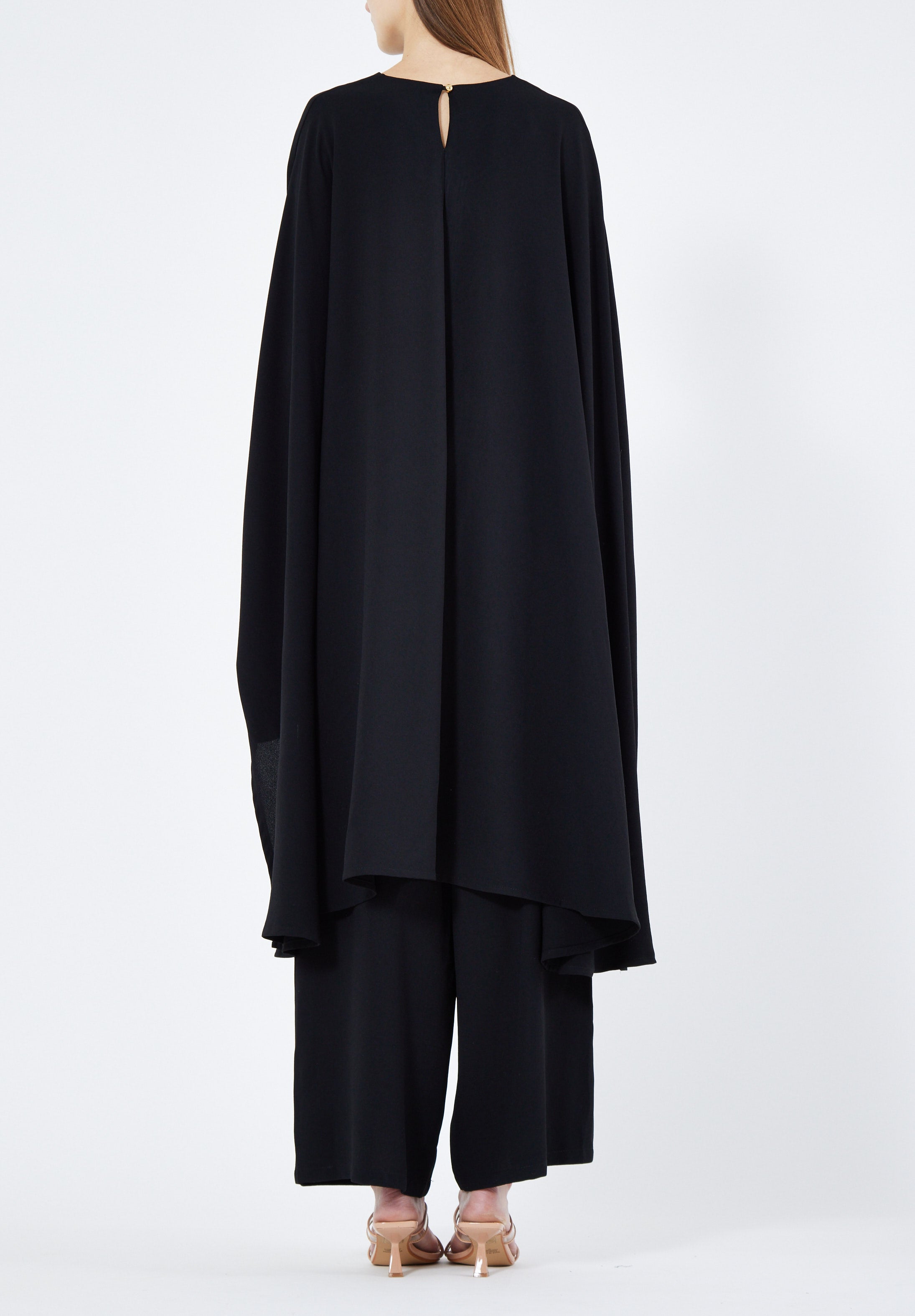 Stylish Loose Fit Draped Top With Loose Fit Pant