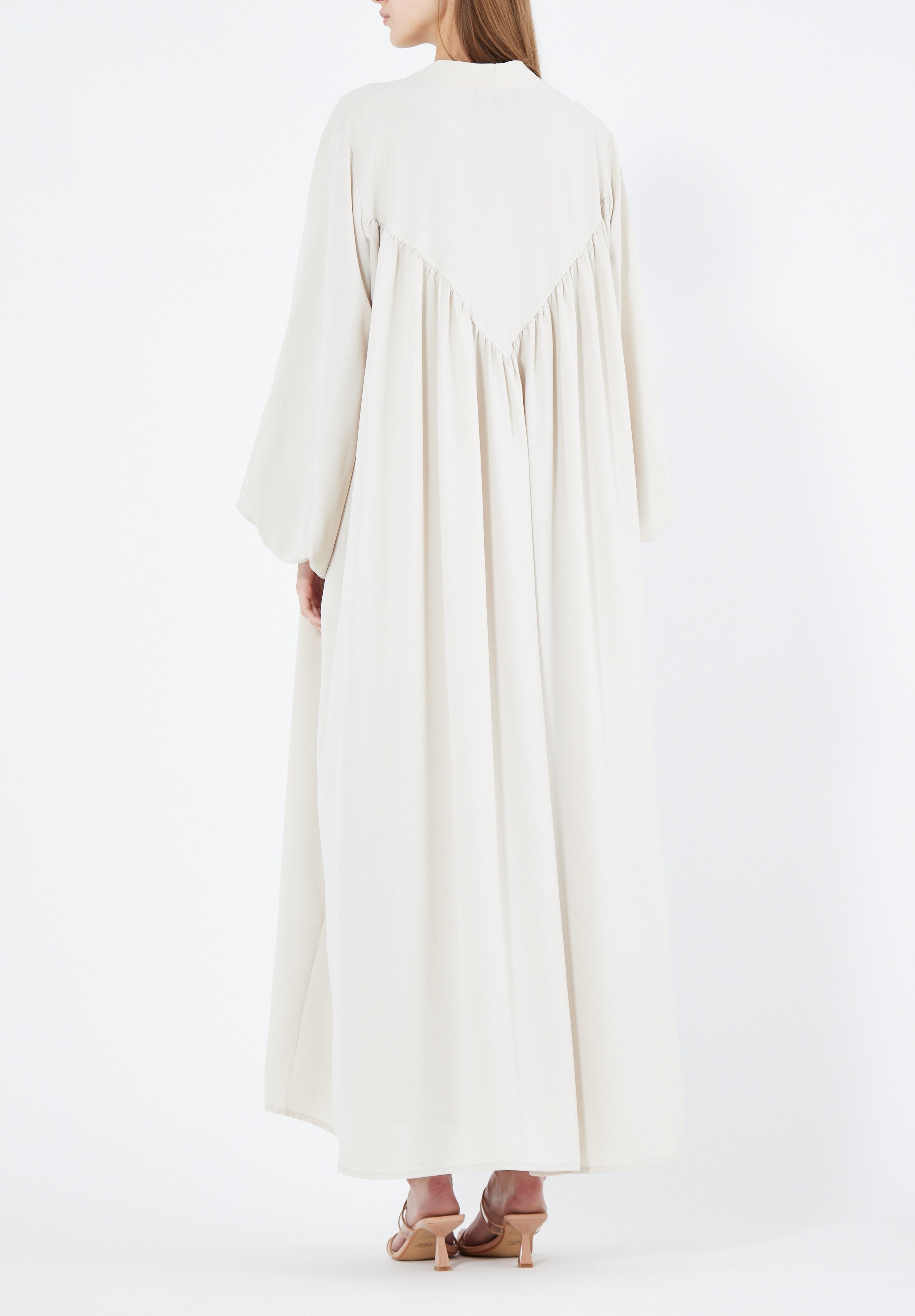 Beautiful Crepe Loose Fitted Jalabiya