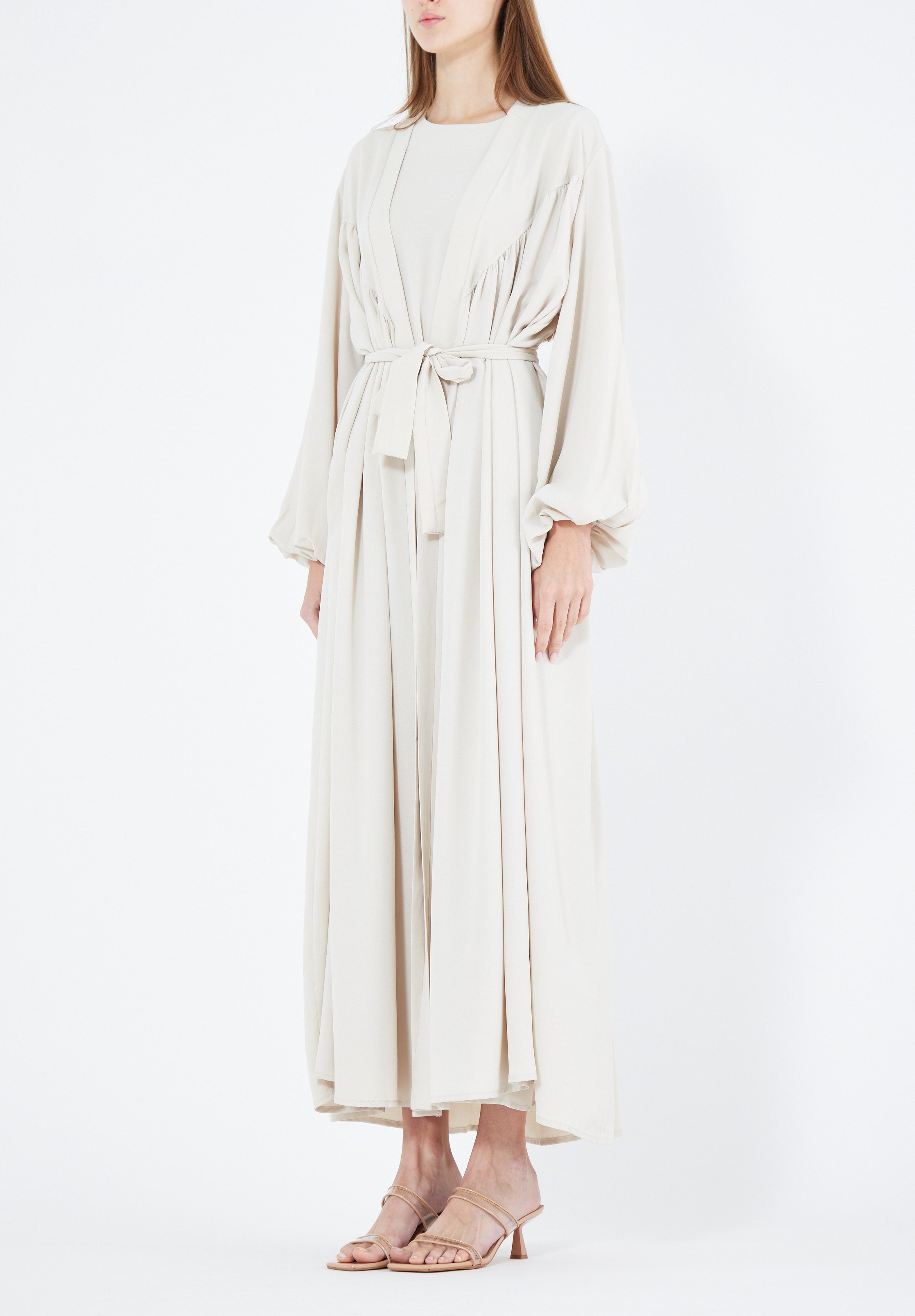 Beautiful Crepe Loose Fitted Jalabiya