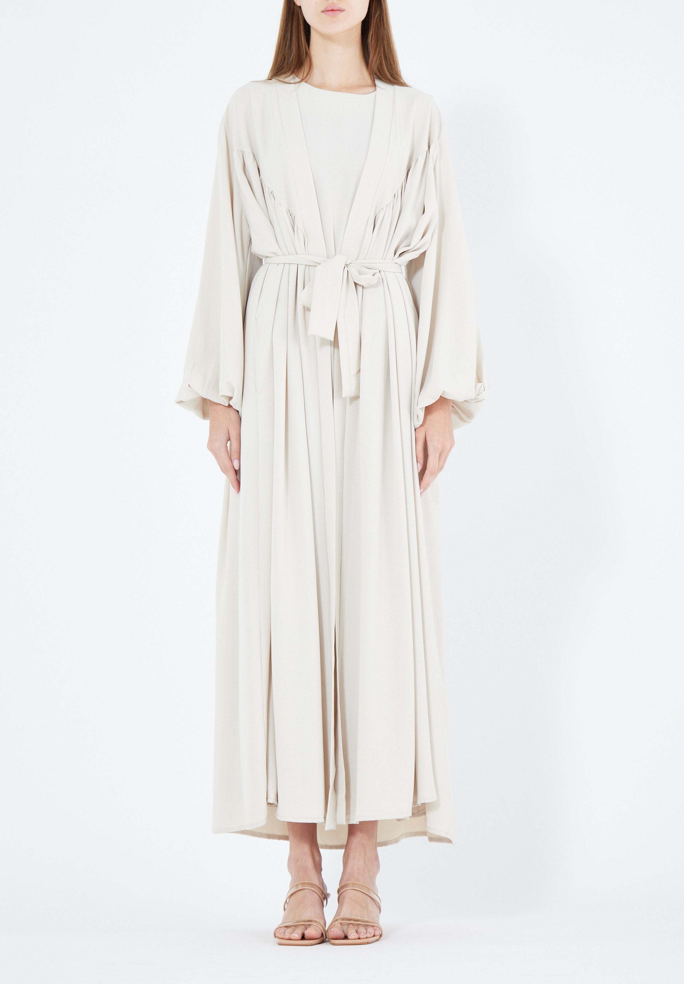 Beautiful Crepe Loose Fitted Jalabiya