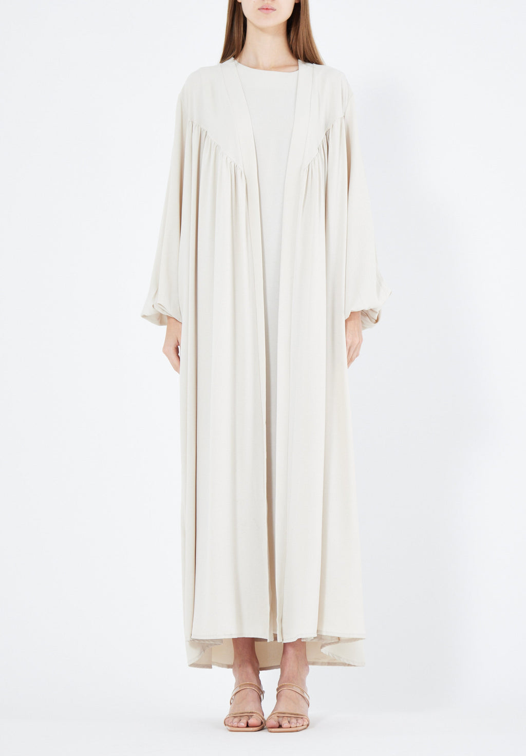 Beautiful Crepe Loose Fitted Jalabiya