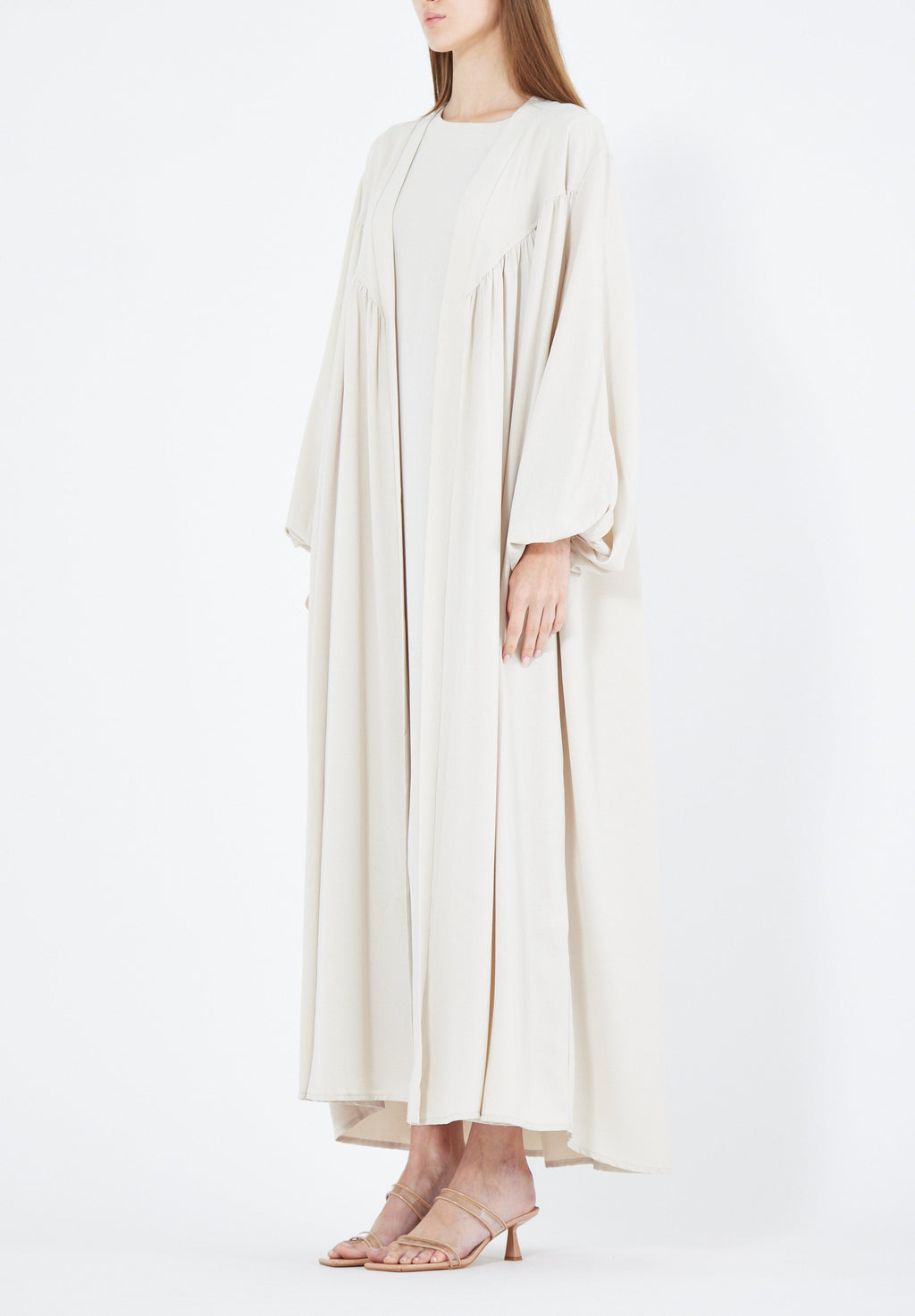 Beautiful Crepe Loose Fitted Jalabiya