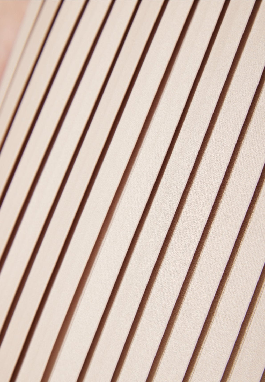 Beautiful Pleated Satin Long Skirt