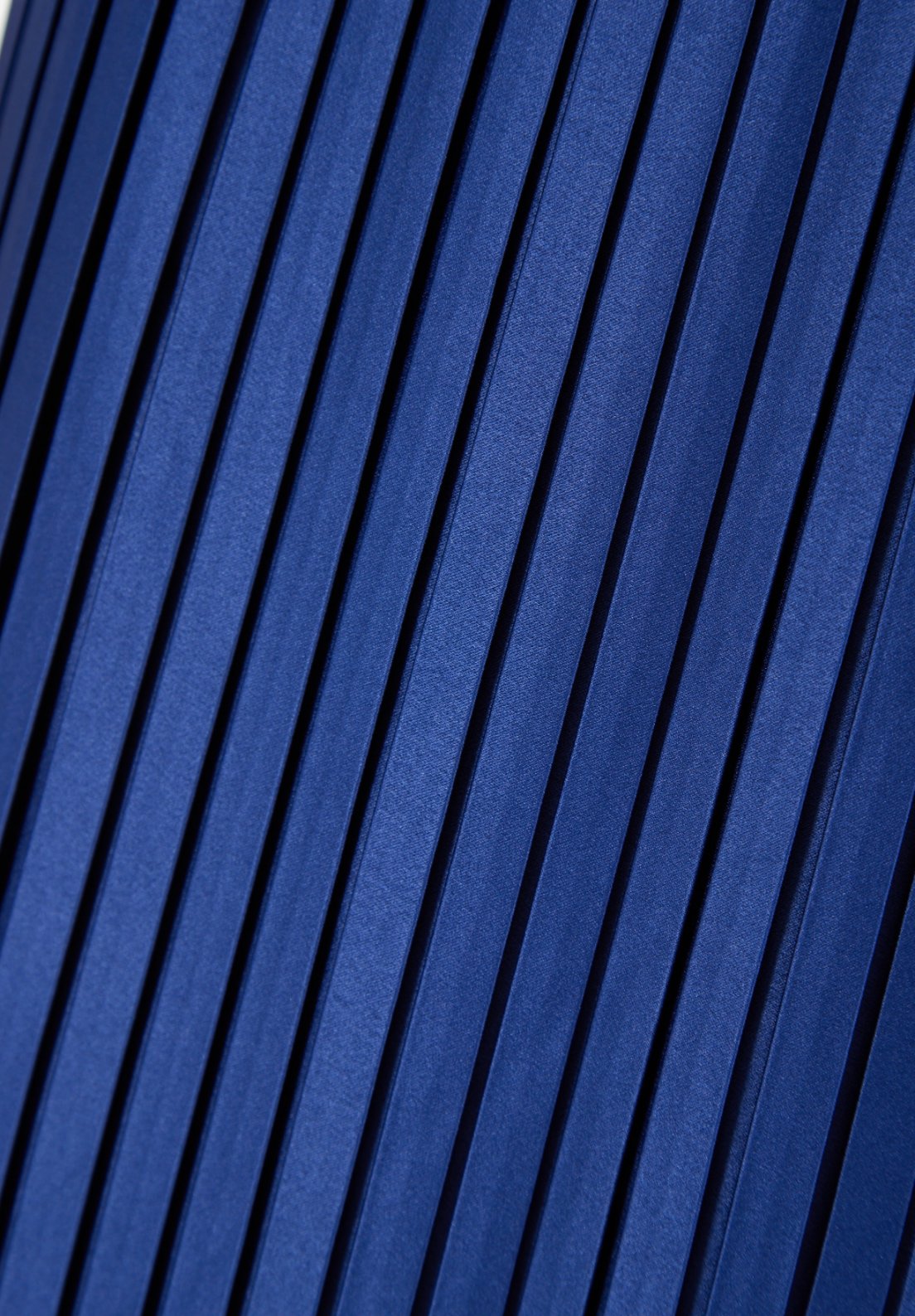 Beautiful Pleated Satin Long Skirt