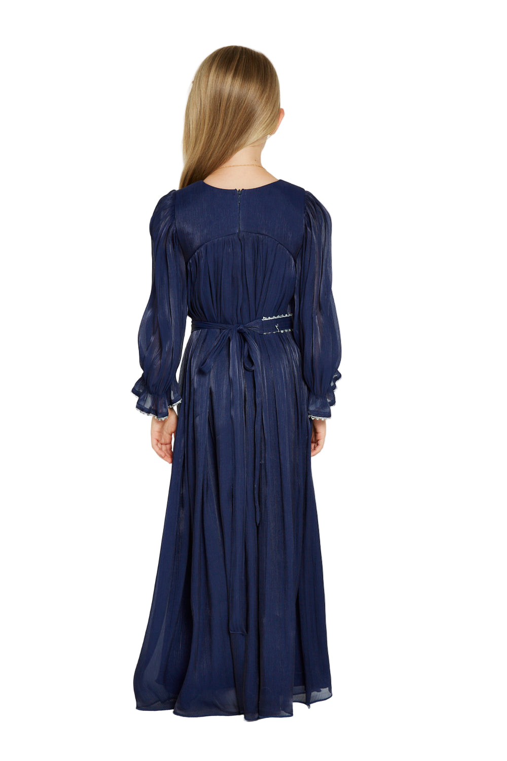 Shimmer Detail Party Gown