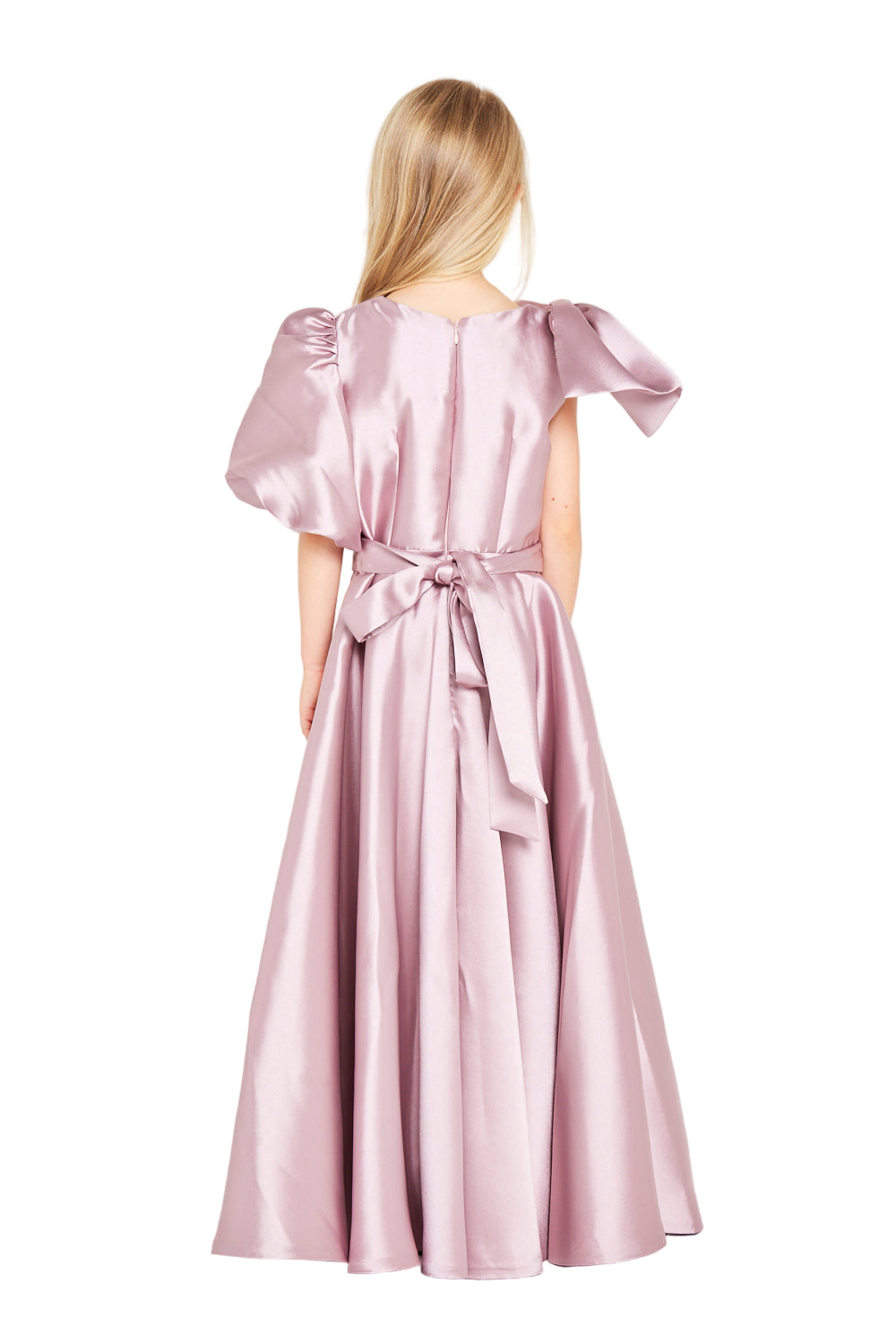 Statement Shoulder Bow Detail Gown