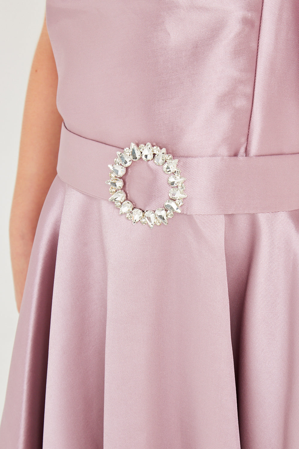 Statement Shoulder Bow Detail Gown