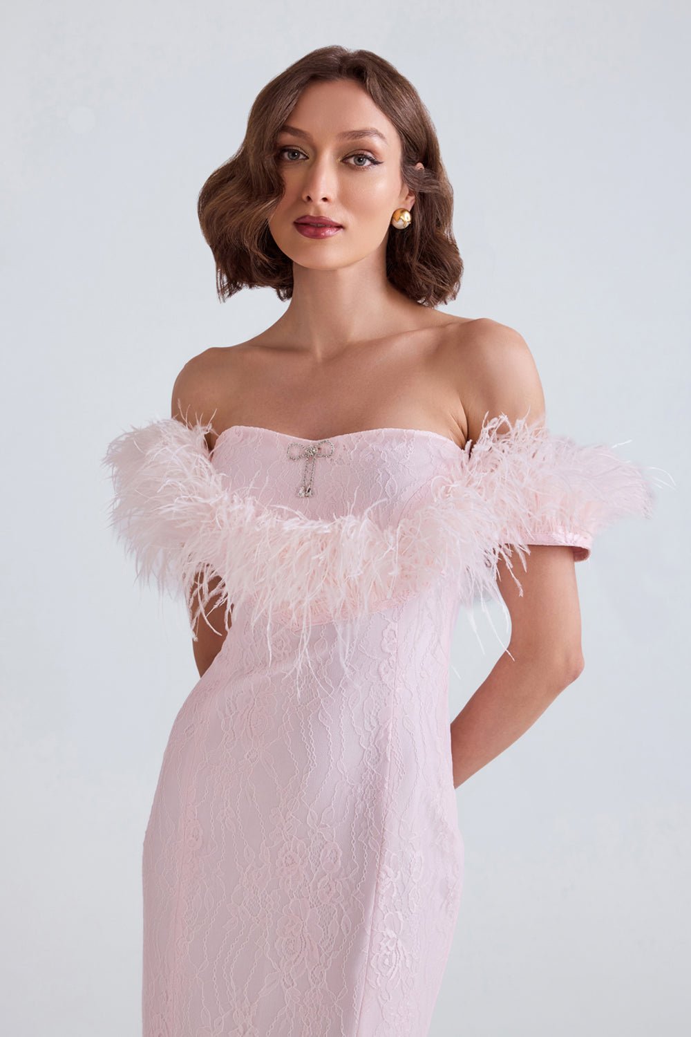 Camilla Lace Midi Dress