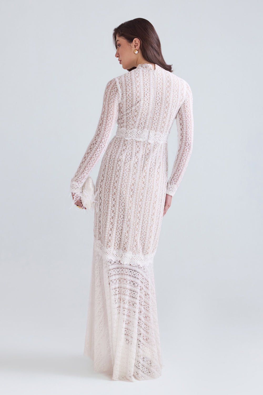 Elise Lace Maxi Dress