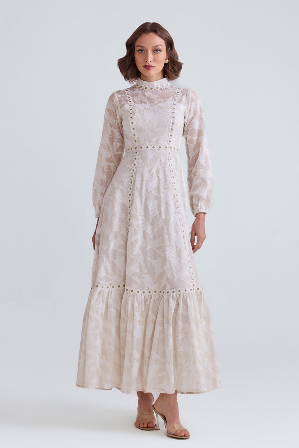 Ida White Maxi Dress