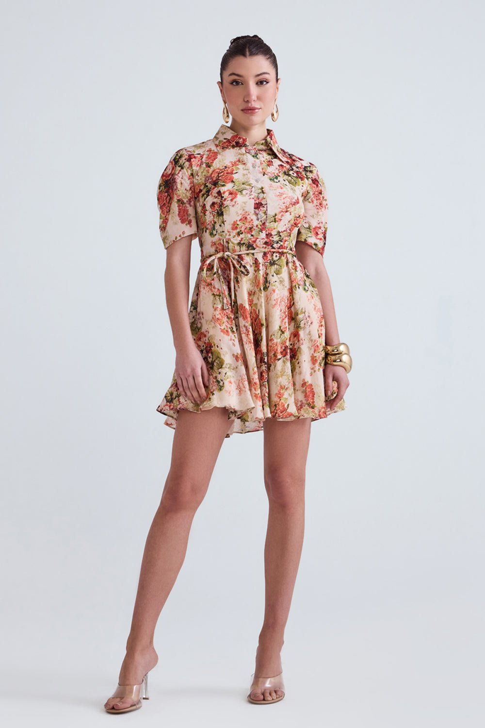 Jane Floral Mini Dress