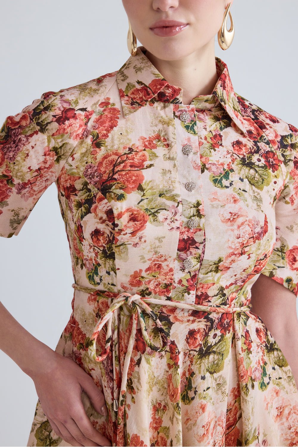 Jane Floral Mini Dress