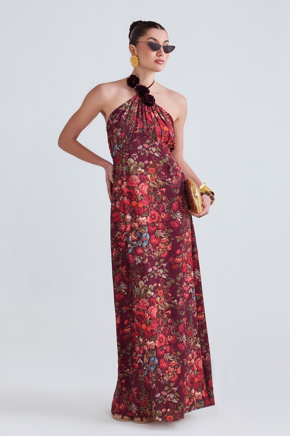 Lucy Floral Maxi Dress