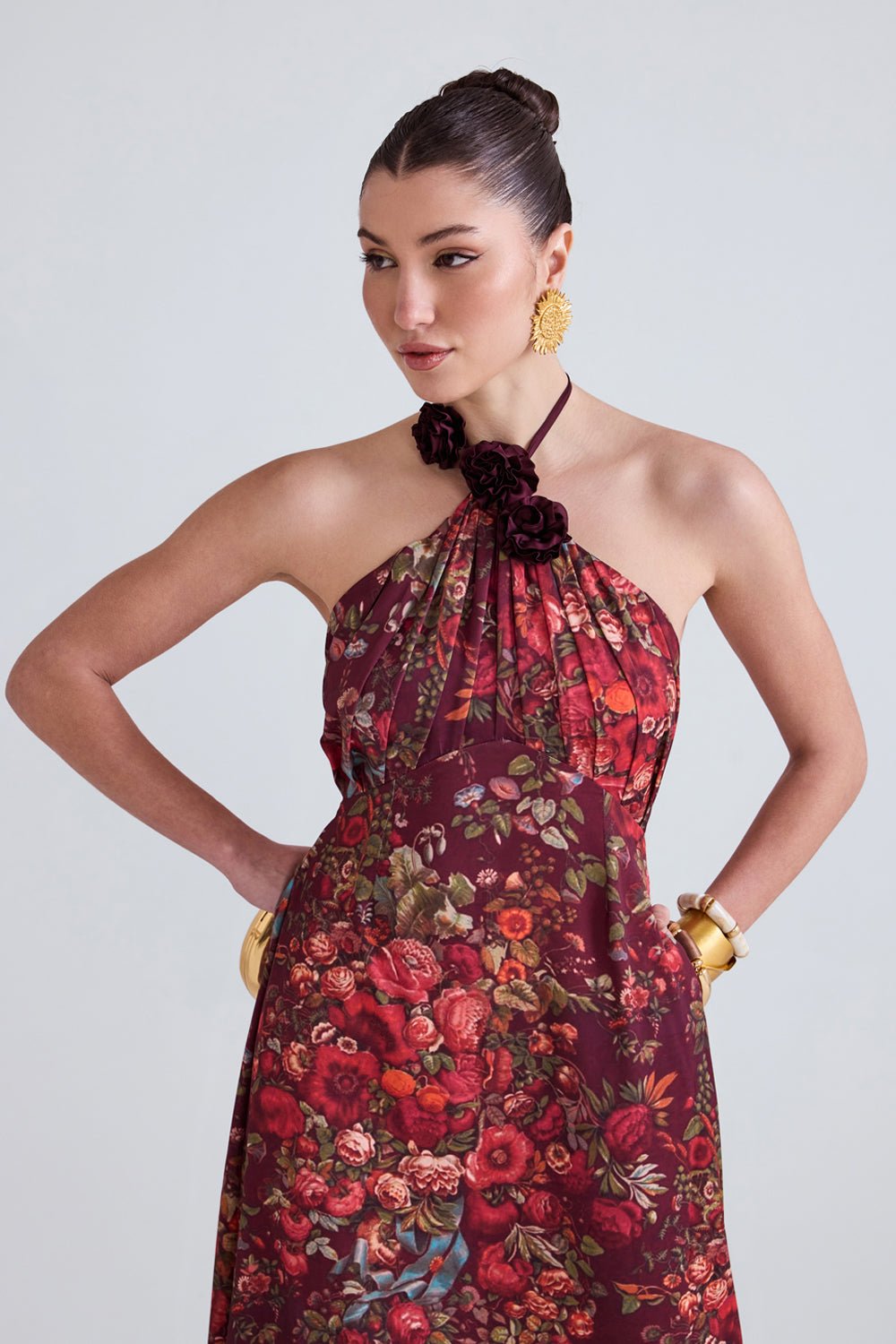 Lucy Floral Maxi Dress