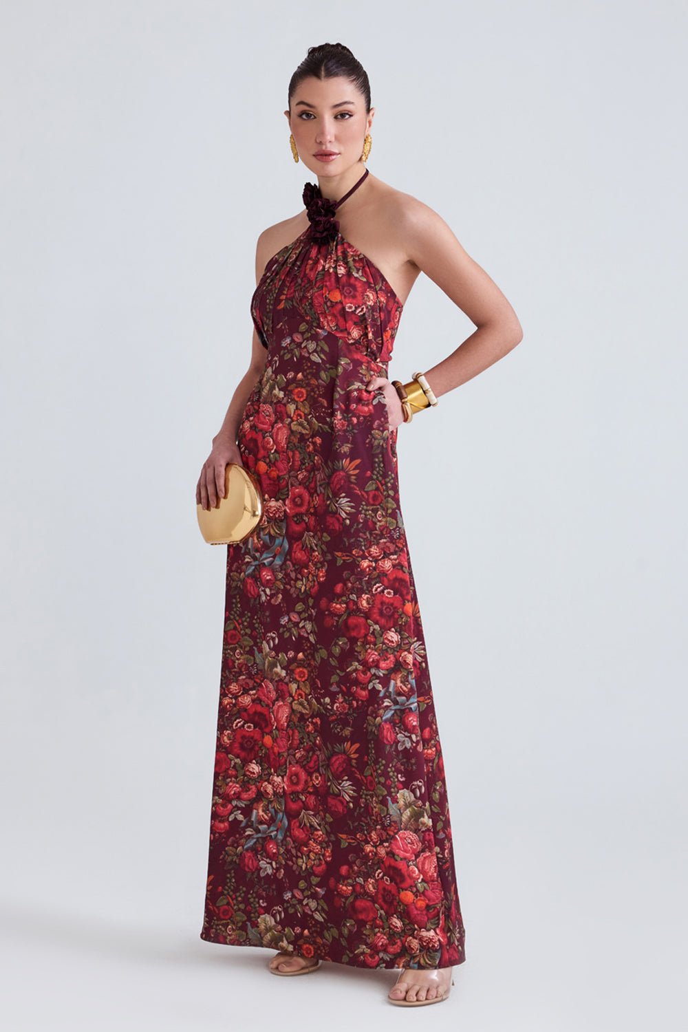 Lucy Floral Maxi Dress