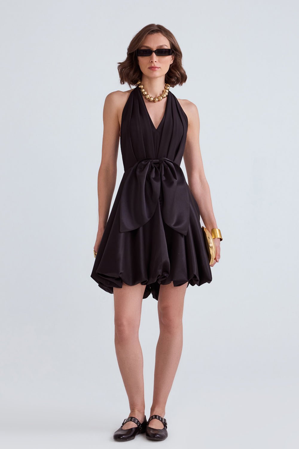 Napa Bow Mini Dress