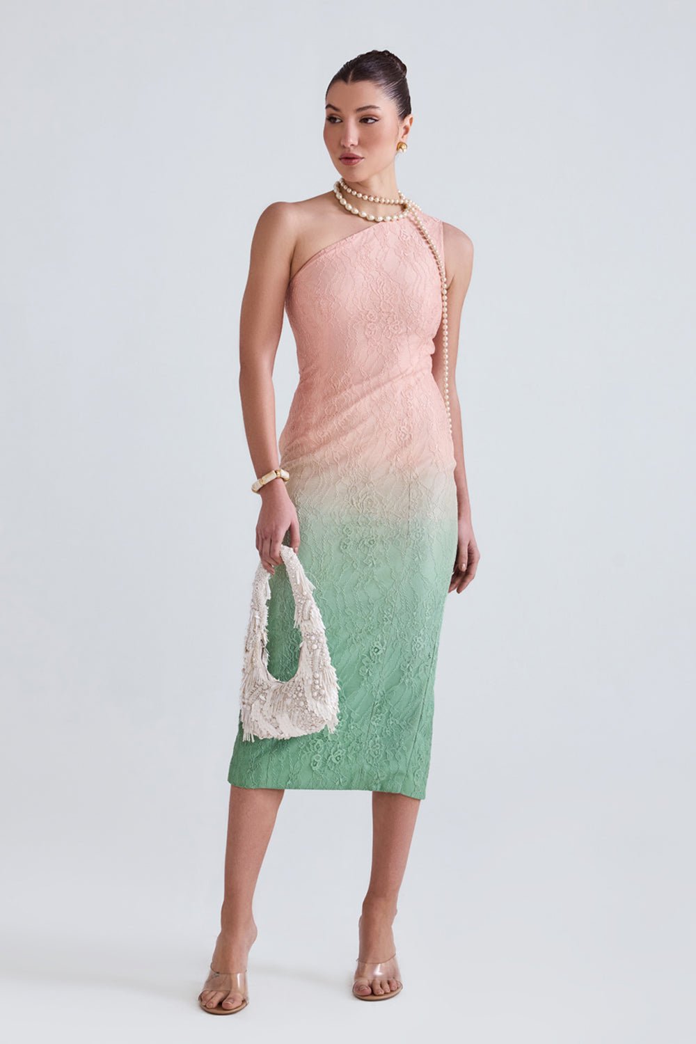 Rosa Lace Midi Dress