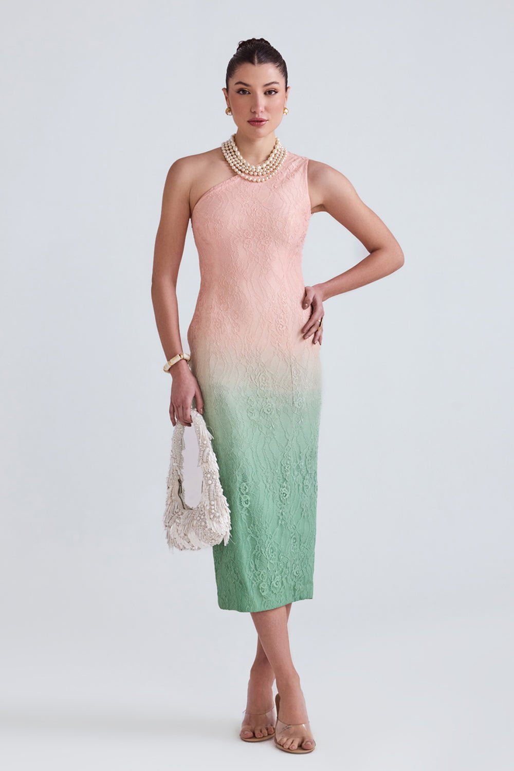 Rosa Lace Midi Dress