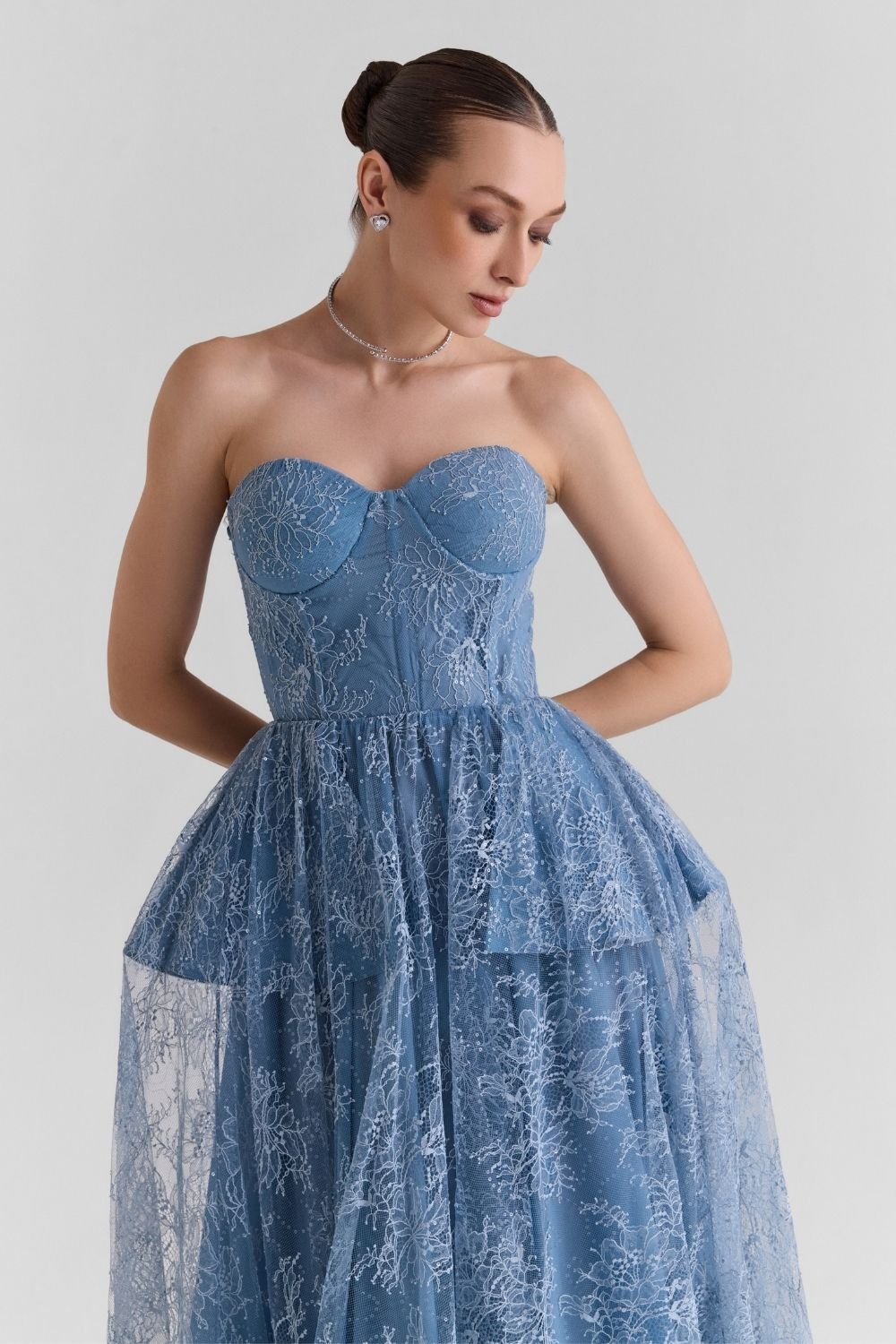 Rosaline Corset Lace Gown